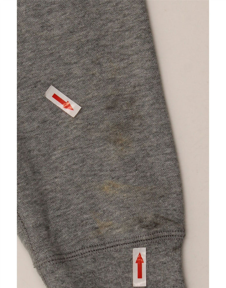 Nike muška majica s kapuljačom s kapuljačom srednje sive boje s flekama