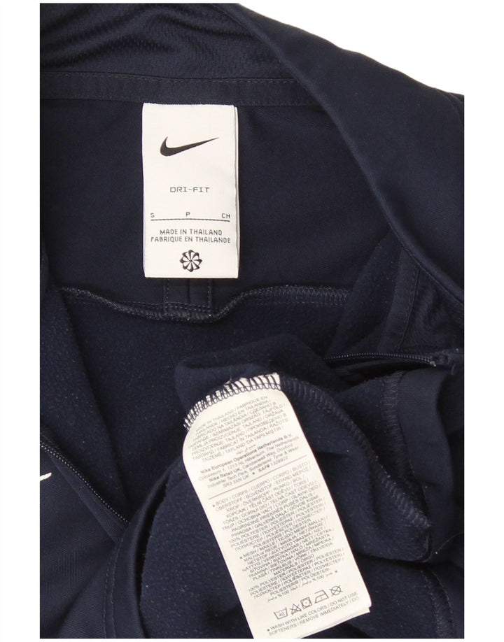 Nike Dri Fit Pulover Trenirka Gornji dio male tamnoplave boje