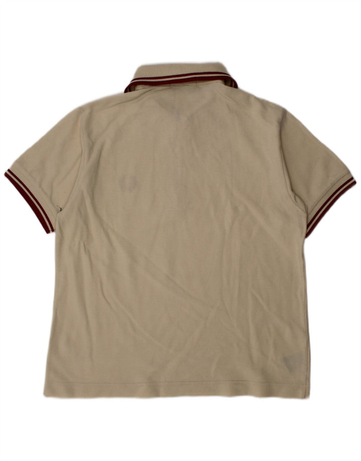 Fred Perry polo majica za dječake 5-6 godina, žuti pamuk