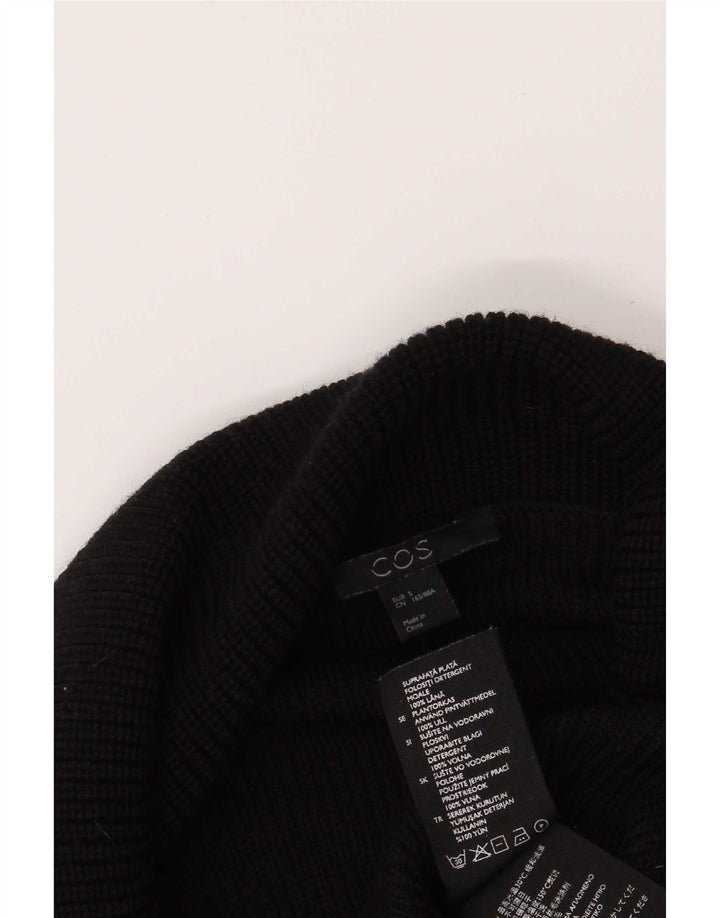 Cos ženski pulover s kratkim rol ovratnikom UK 10 Small Black
