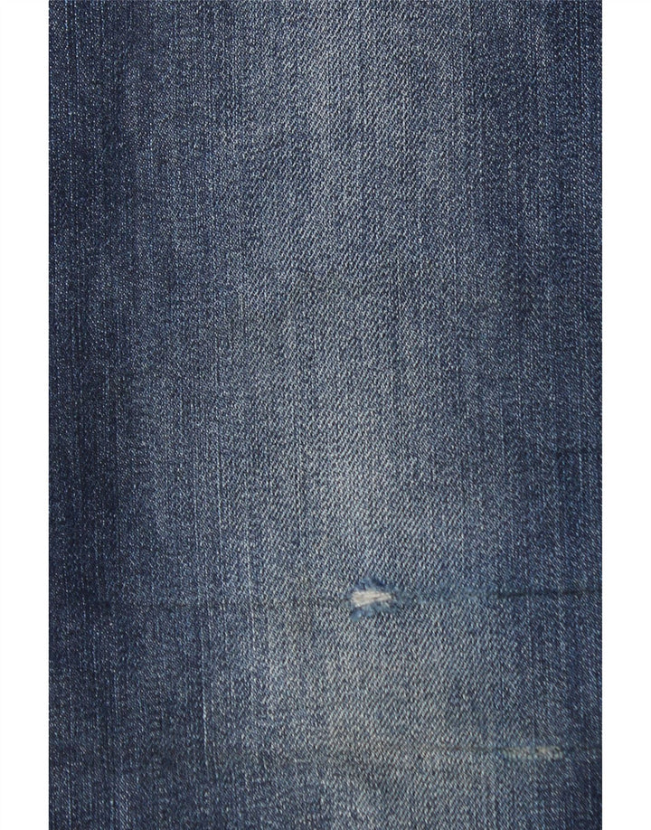 Ženske ravne traperice Massimo Dutti EU 42 velike W32 L34 tamnoplave
