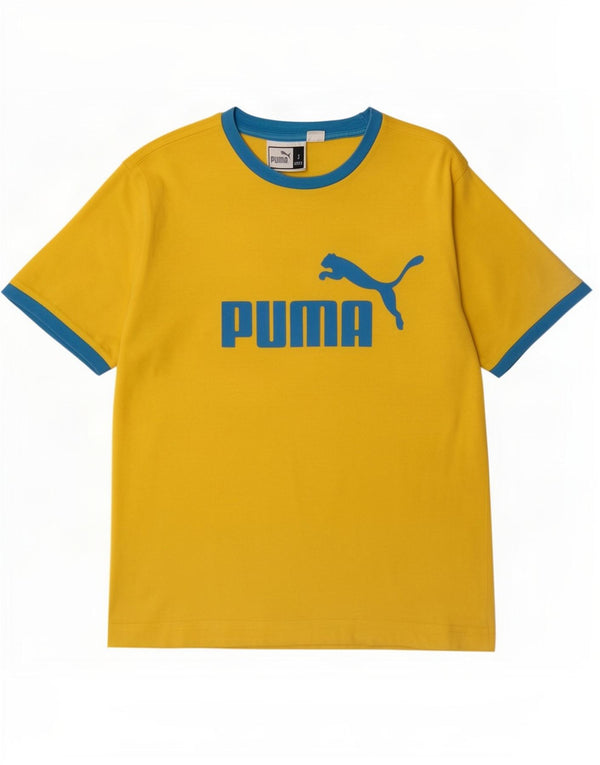 Puma muška majica s grafičkim motivima, mala žuta