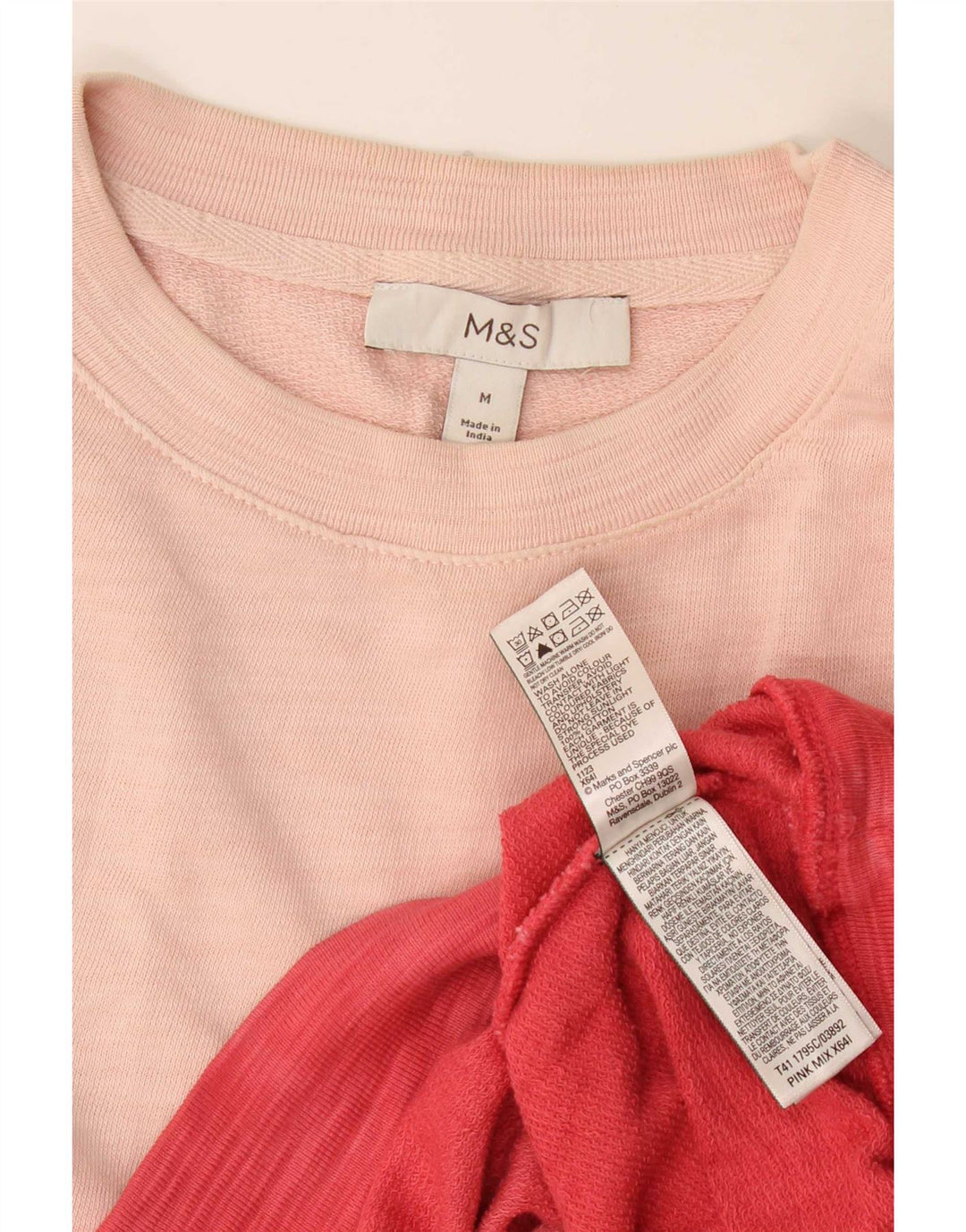 Marks & Spencer Ženska majica s kratkim rukavima UK 14 srednje ružičaste boje