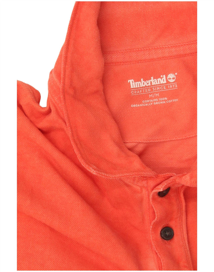 Timberland muška polo majica srednje narančaste pamučne boje