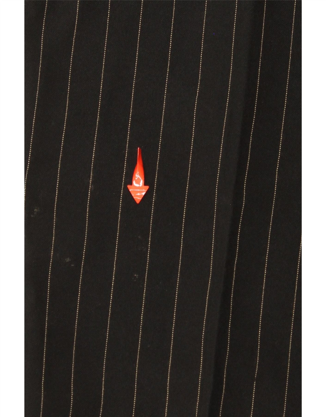 A WEAR Ženske ležerne hlače Bootcut UK 14 srednje W30 L32 crne na pruge