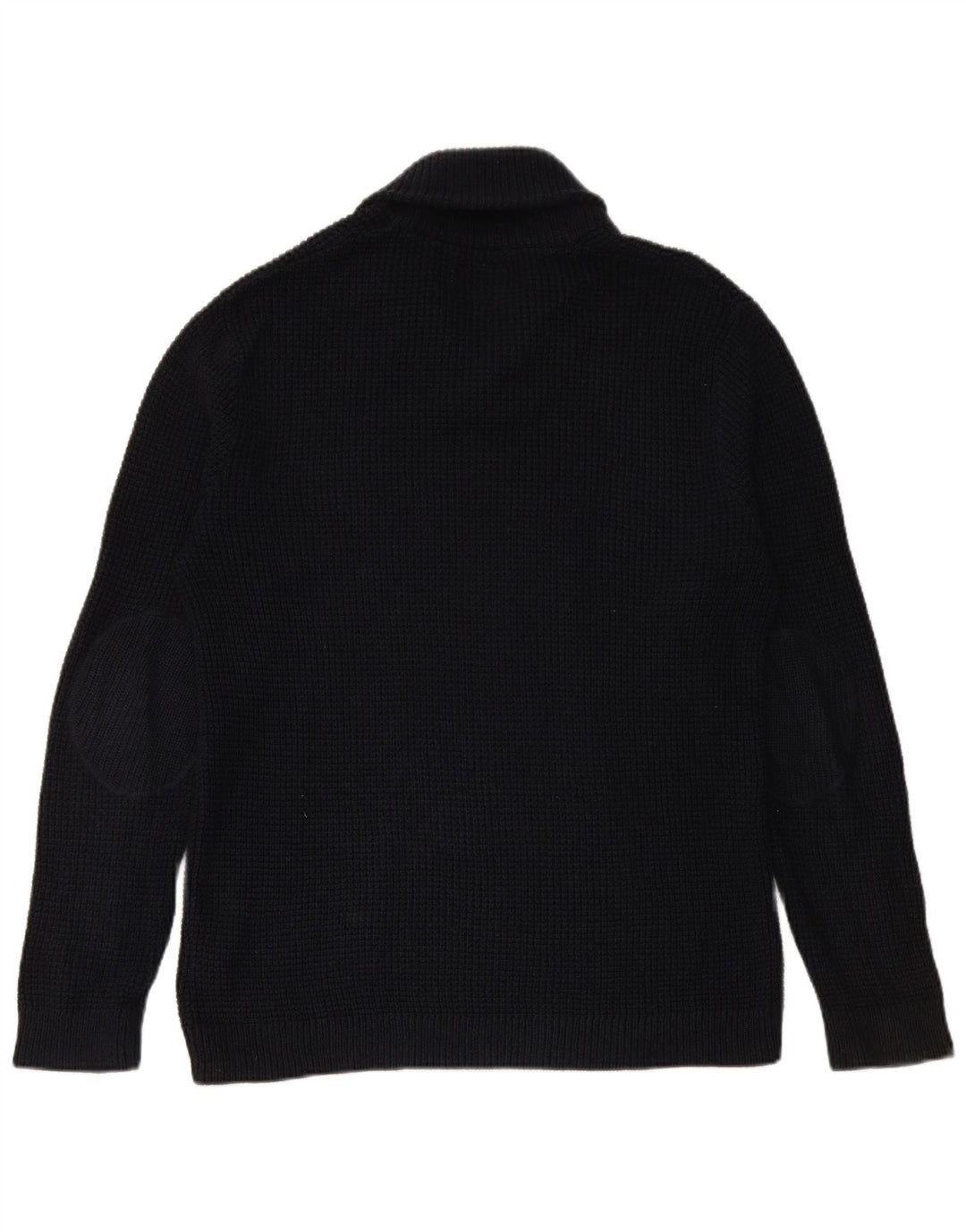 JACK & JONES Muški džemper sa šal ovratnikom XL tamnoplavi pamuk