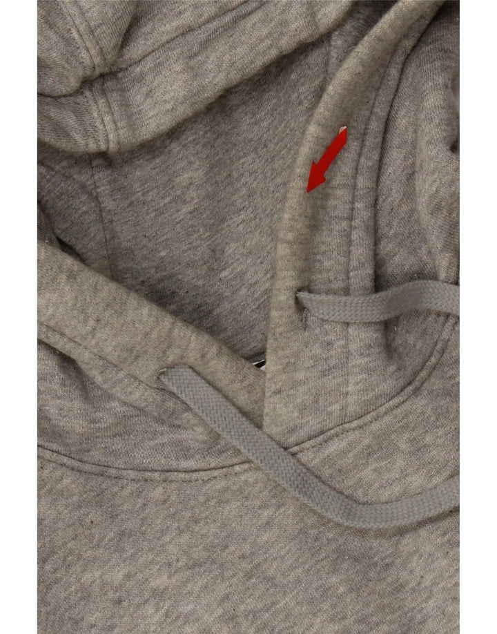 Nike muška majica s kapuljačom s kapuljačom srednje sive boje s flekama