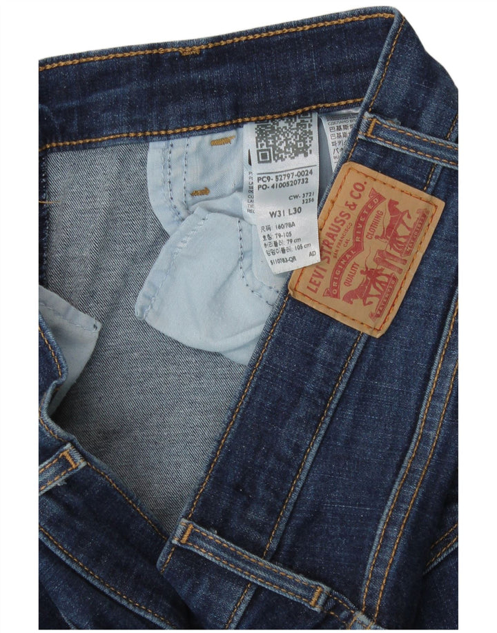 Levi's ženske uske traperice W31 L30 plavi pamuk