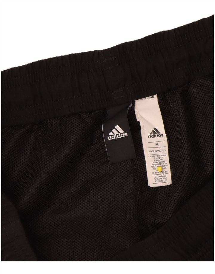 Adidas muške grafičke sportske kratke hlače srednje crne boje od poliestera