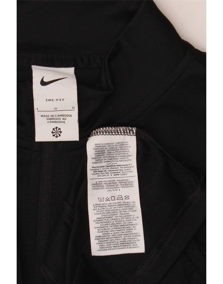Nike muška gornja jakna trenirke velika crna poliester