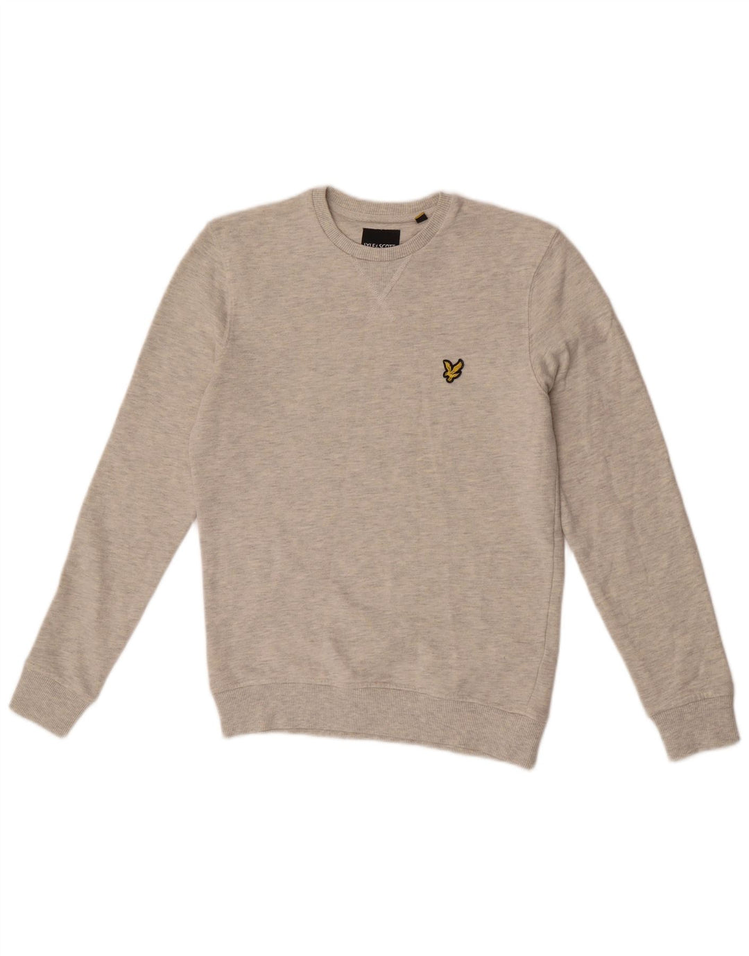 Lyle & Scott muška majica s kratkim rukavima XS, sivi flekasti pamuk