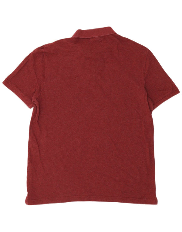 Lacoste muška uska polo majica veličine 6 XL, kestenjasti pamuk