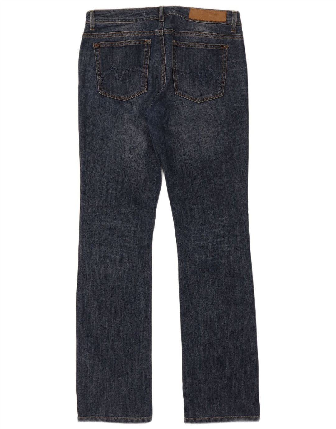Ženske traperice Zara Bootcut EU 42 Large W32 L32 tamnoplavi pamuk