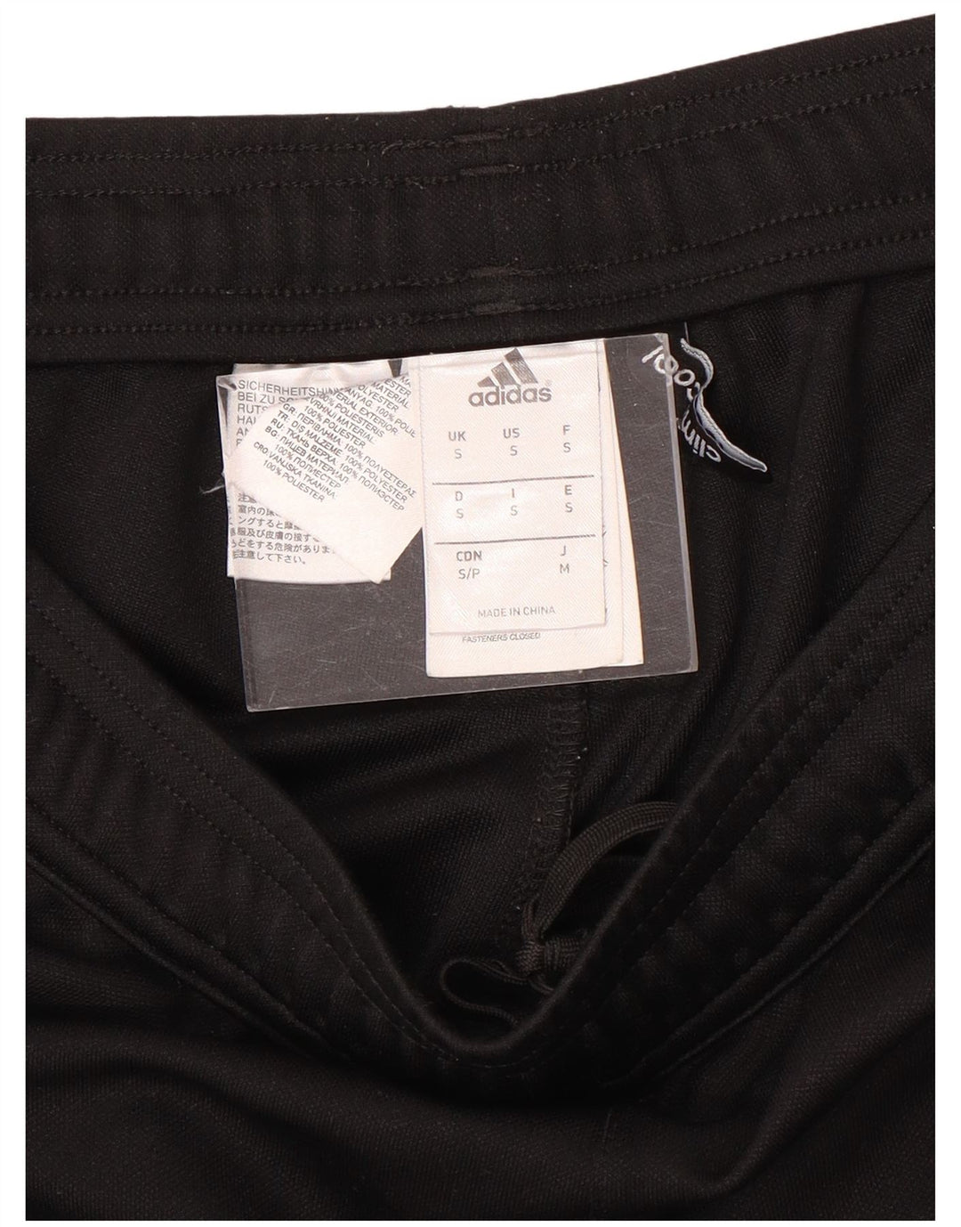 Adidas muške trenirke Climacool male crne poliesterske hlače