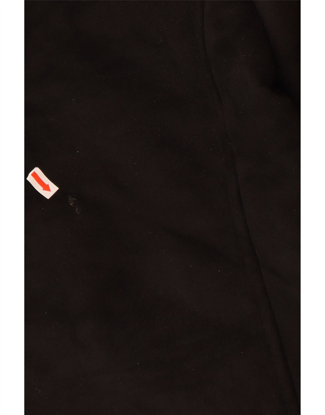 ZARA ženska šerpa biciklistička jakna UK 12 srednji crni poliester