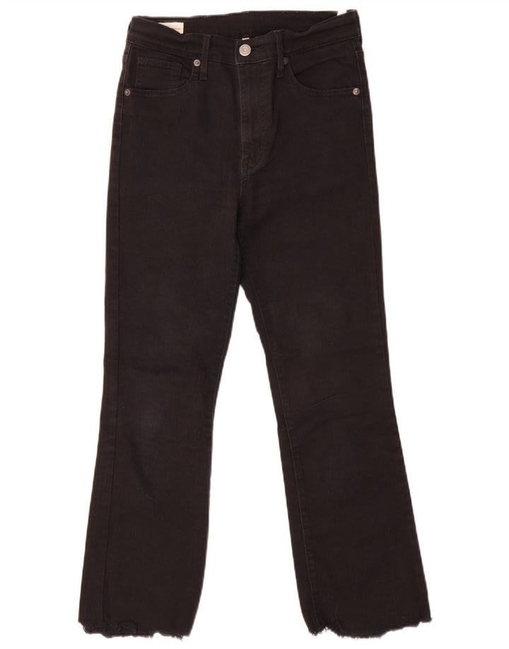 Levi's muške ravne traperice W26 L26 crni pamuk