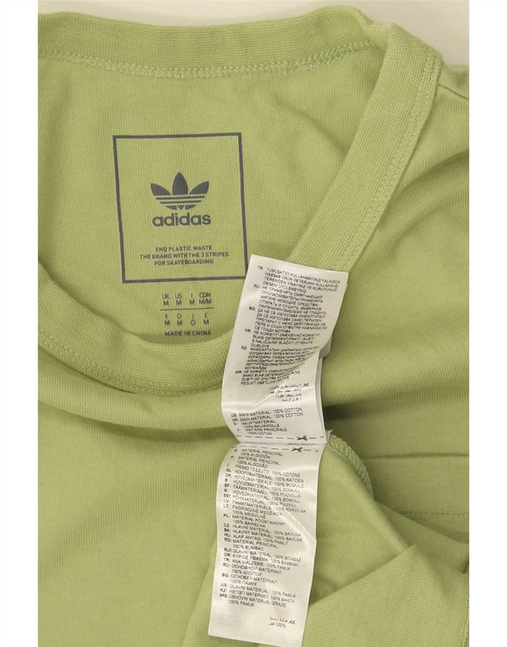 Adidas muška majica kratkih rukava Srednje zeleni pamuk