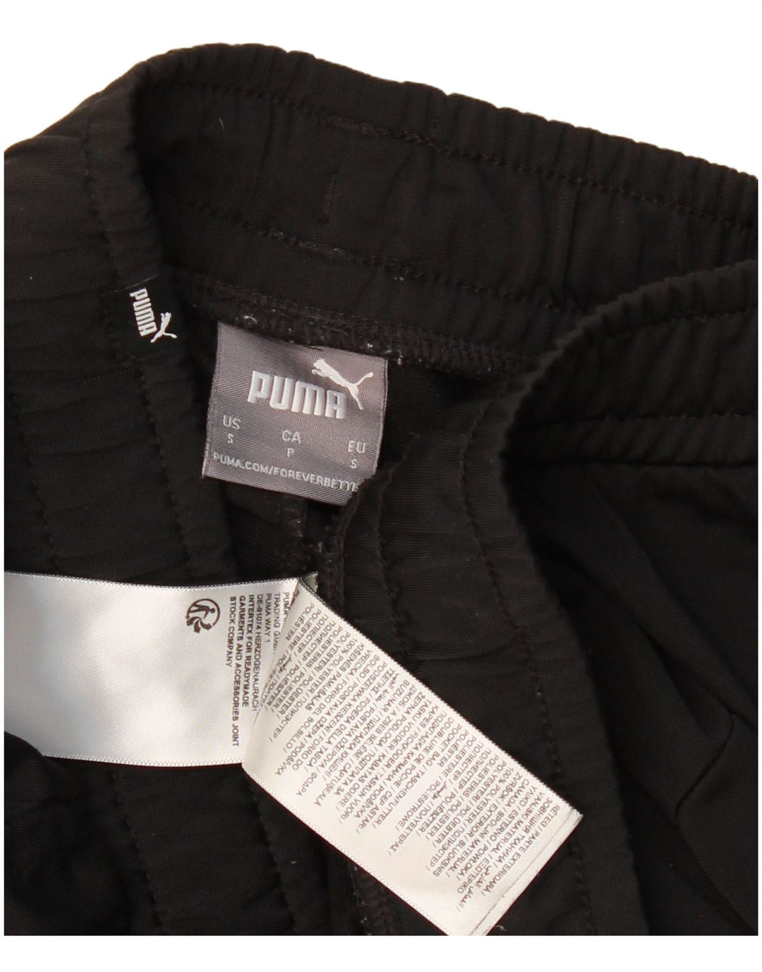 PUMA Muška trenirka Hlače Joggers Male crne poliesterske