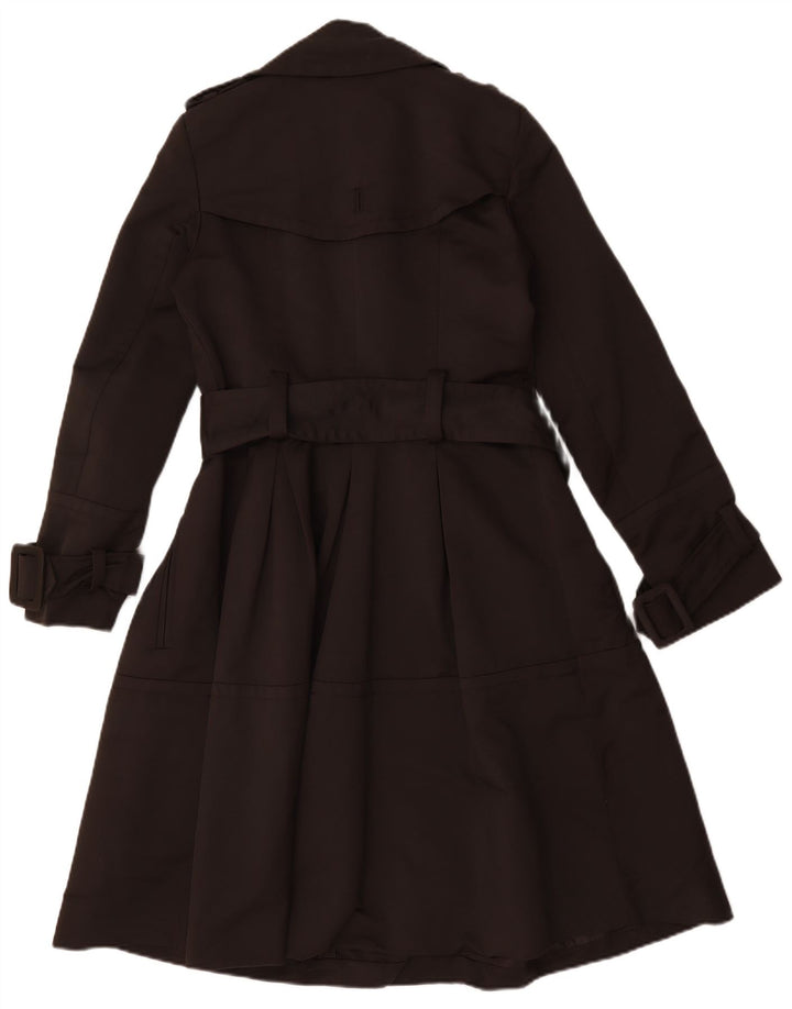 Zara ženski baloner s dvostrukim kopčanjem UK 10 Small Brown