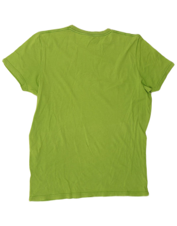 Hollister muška majica s grafičkim motivima XL zelena