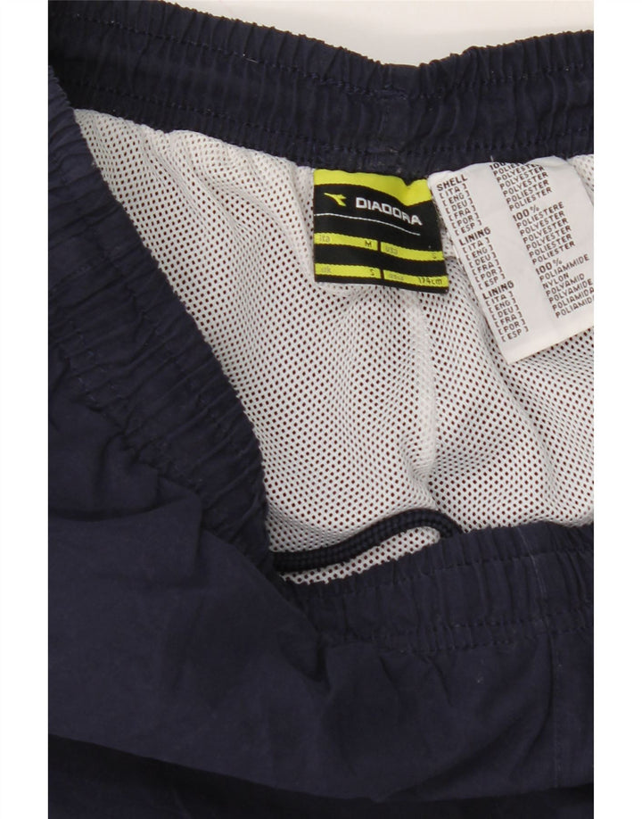 DIADORA Mens Tracksuit Trousers Medium  Navy Blue Polyester Vintage Diadora and Second-Hand Diadora from Messina Hembry 