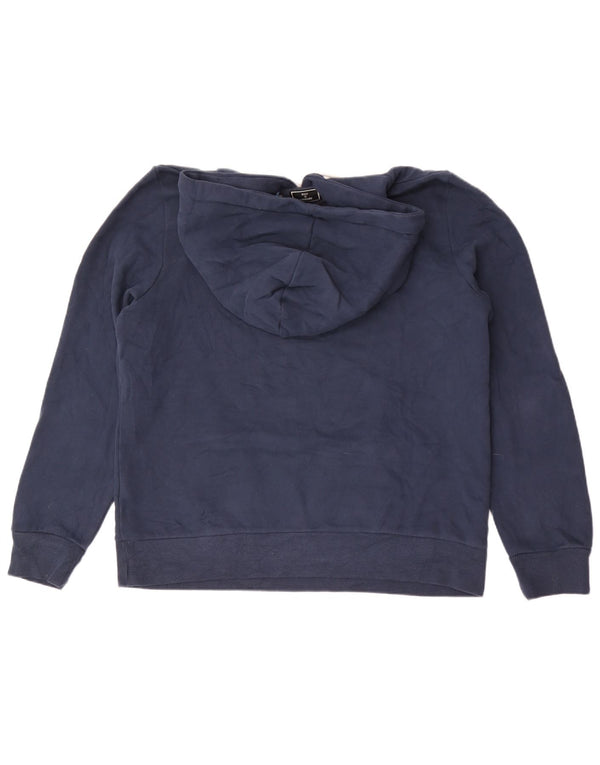 Superdry ženska majica s kapuljačom s kapuljačom UK 16 Veliki tamnoplavi pamuk