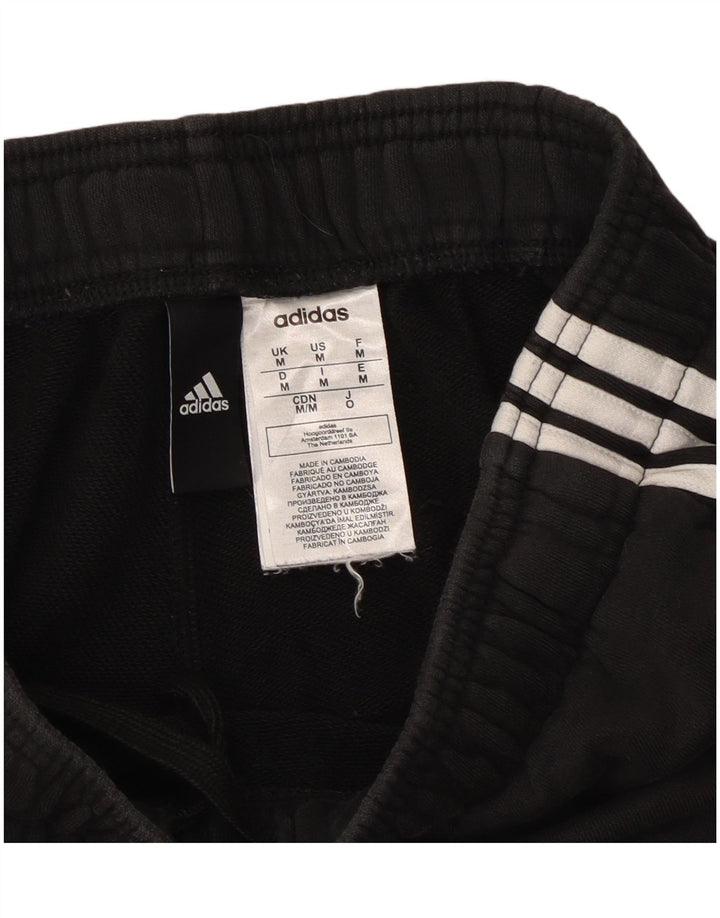 Adidas muške trenirke srednje crne pamučne hlače