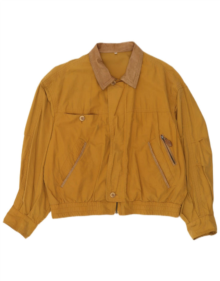 Ciao muška bomber jakna IT 50 Large Yellow Cotton Classic