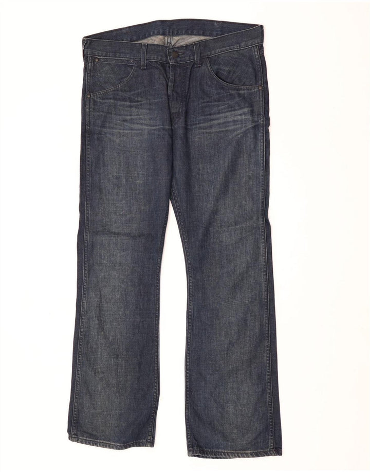 Ženske traperice Wrangler Bootcut W34 L32 plavi pamuk