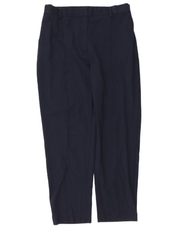 Marks & Spencer ženske ležerne hlače opuštenog kroja UK 18 XL W38 L30 Mornarsko plave boje