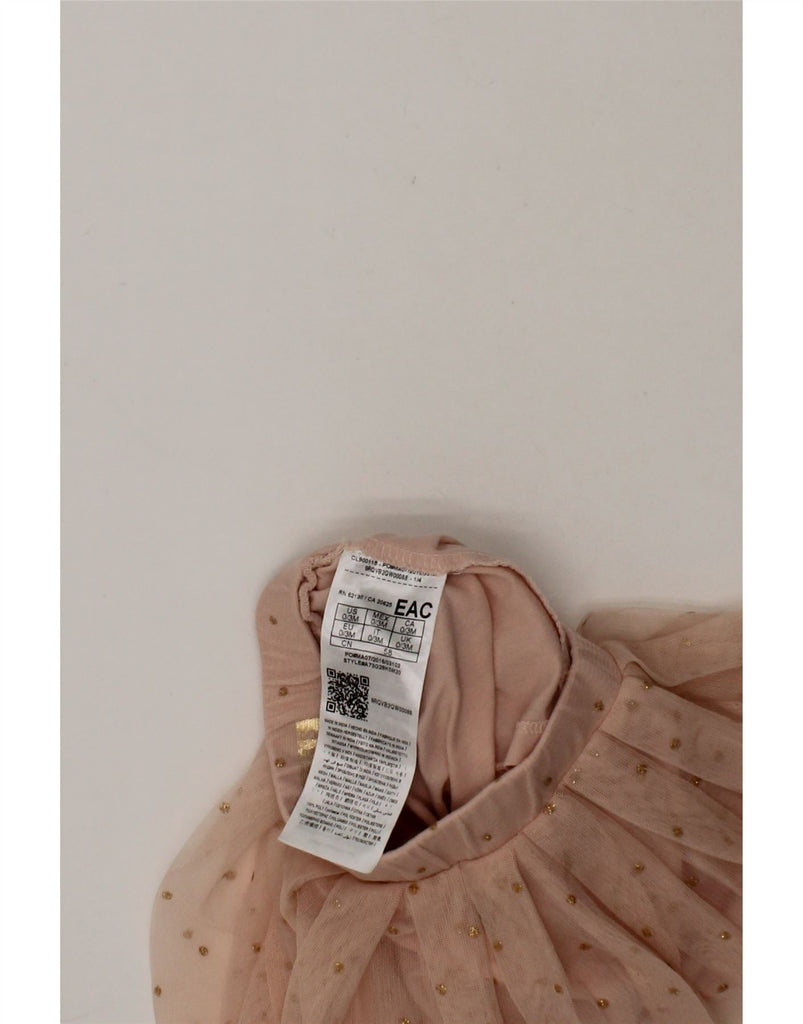 GUESS Baby Girls Pleated Skirt 0-3 Months W16  Pink Spotted Polyester Vintage Guess and Second-Hand Guess from Messina Hembry 