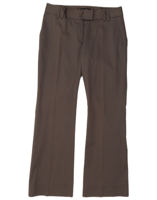 Massimo Dutti ženske ležerne hlače s bootcutom EU 36 XS W26 L27 sivi pamuk
