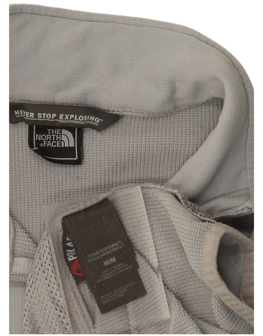 The North Face ženska gornja jakna trenirke UK 14 srednje sivi poliester