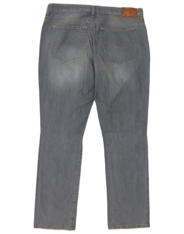 Marlboro Classics Mens Slim Jeans W32 L29 Plavi pamuk