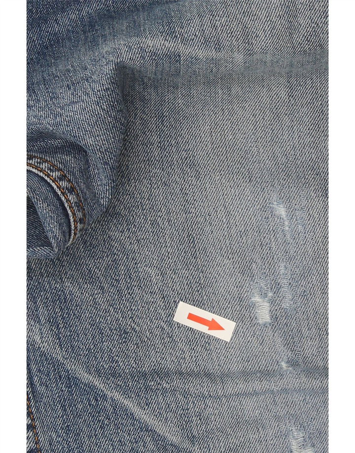 Carrera Mens 700 Regular Slim Jeans W36 L34 Plavi pamuk