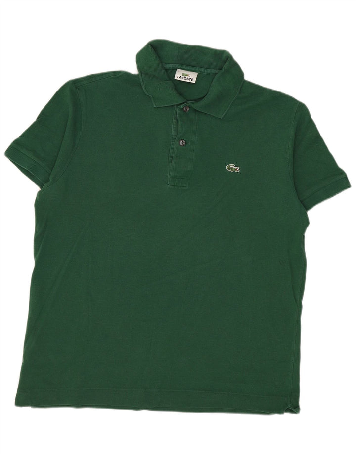 Lacoste muška polo majica veličine 4, srednje zeleni pamuk