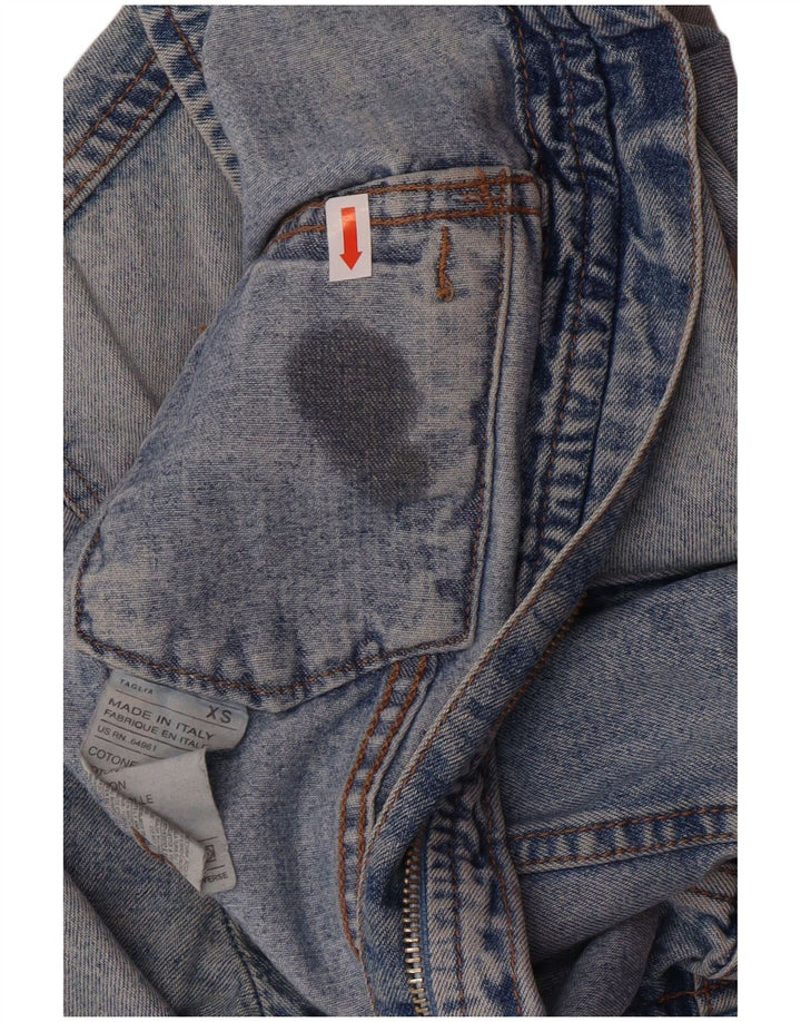 United Colors of Benetton ženska jakna od trapera UK 6 XS Blue Classic