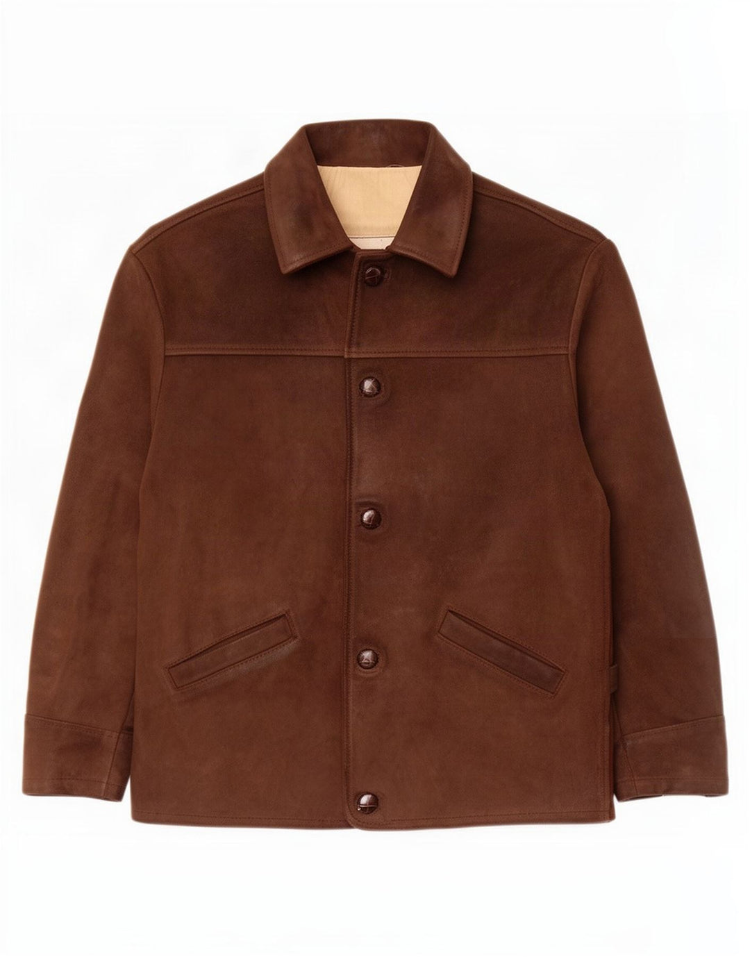 Legendarna jakna 1957 Muška kožna jakna UK 40 Large Brown