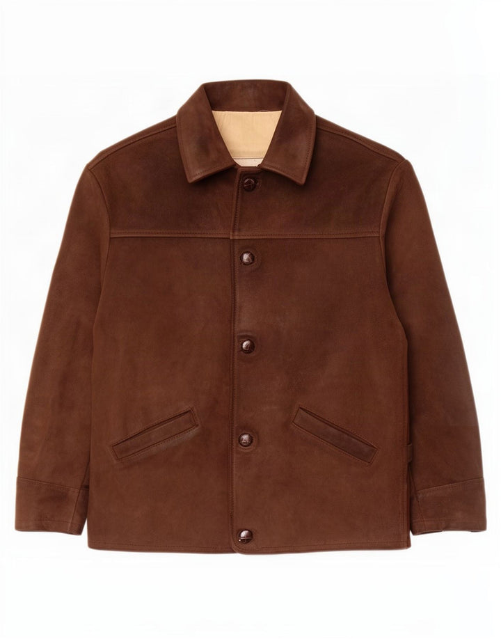 Legendarna jakna 1957 Muška kožna jakna UK 40 Large Brown