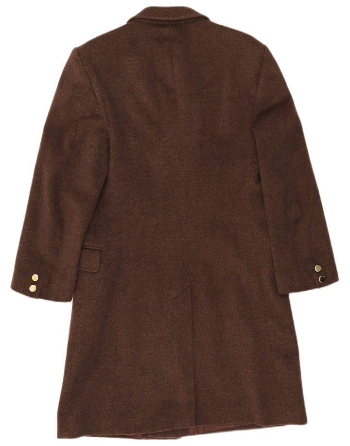 Vintage ženski kaput IT 52 2XL smeđa vuna