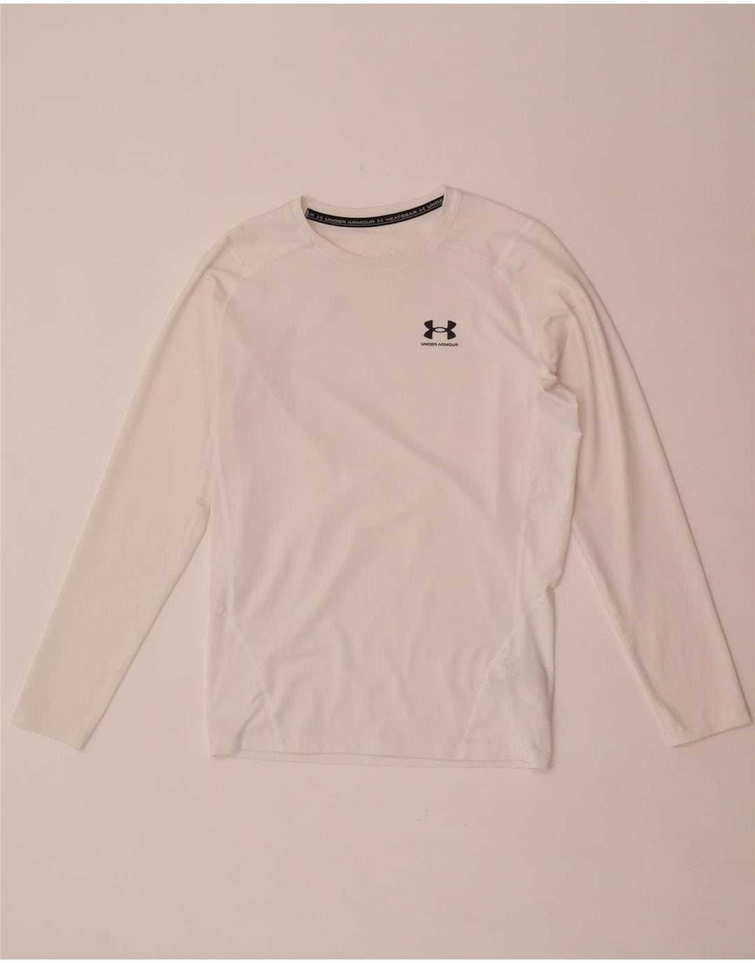 Muška majica Under Armour Heat Gear s dugim rukavima XL od bijelog poliestera