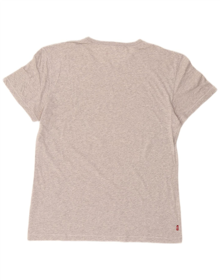 Levi's muška majica kratkih rukava standardnog kroja srednje sivi pamuk