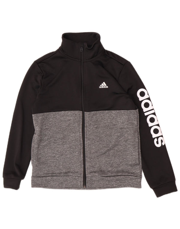 Gornja jakna za trenirku Adidas Boys Aeroready 11-12 Years Black Colourblock
