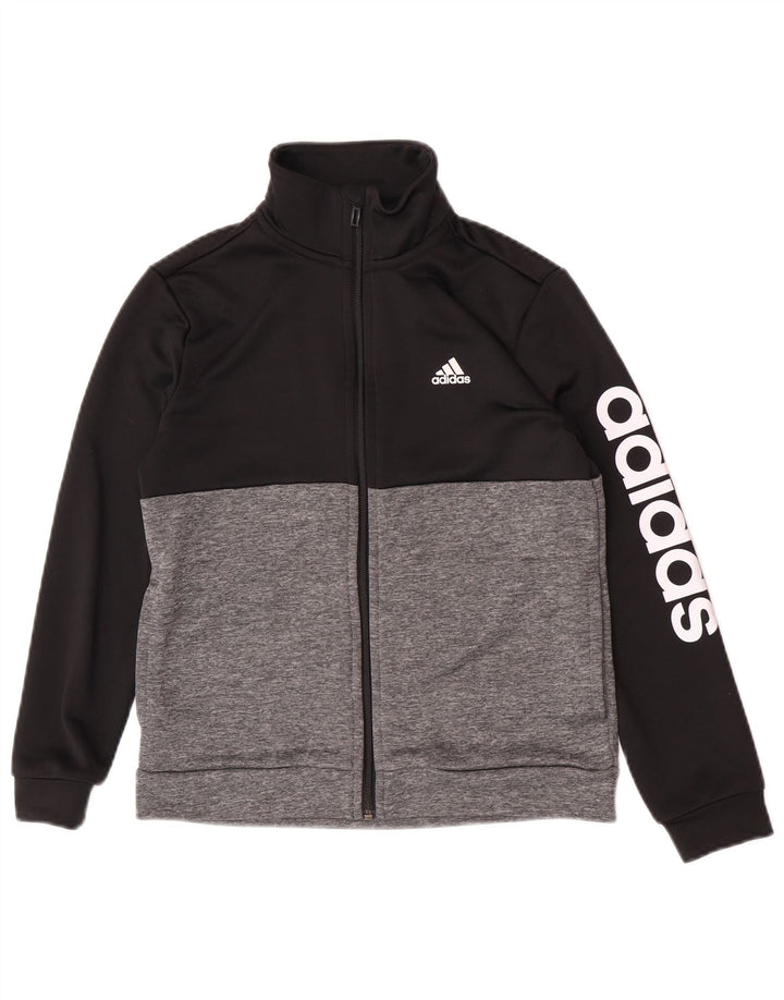Gornja jakna za trenirku Adidas Boys Aeroready 11-12 Years Black Colourblock