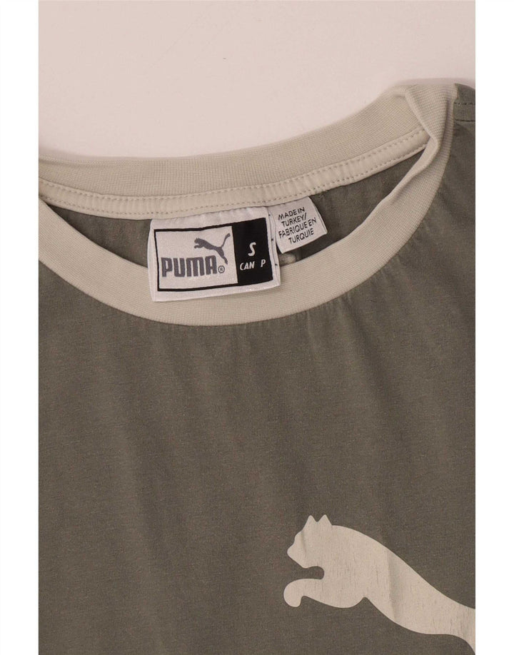 Puma muška majica kratkih rukava s grafičkim motivima, mala siva