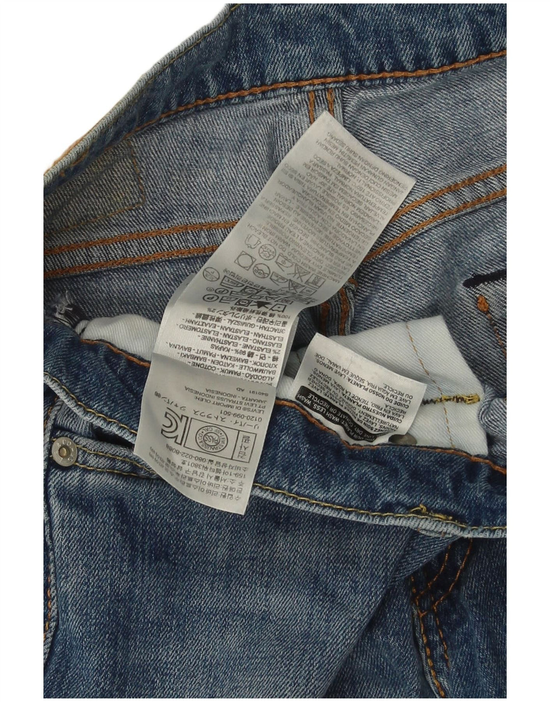 Levi's muške 511 uske traperice W28 L32 plavi pamuk
