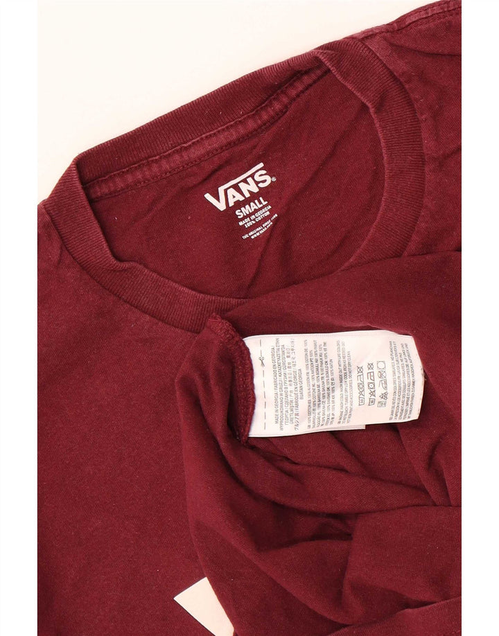 Vans Muška majica kratkih rukava s grafičkim motivima, mali kestenjasti pamuk