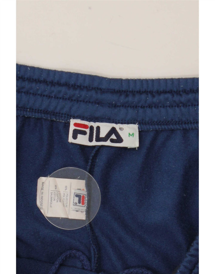 Fila muške trenirke Hlače od srednje plavog poliestera