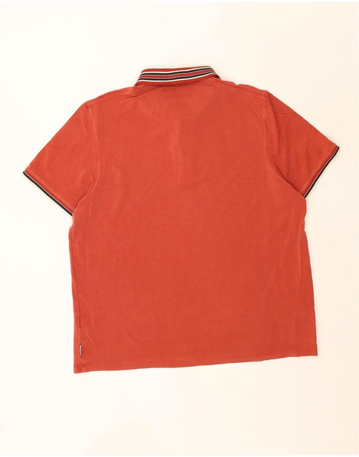 Ted Baker muška polo majica XL narančasti prugasti liocel