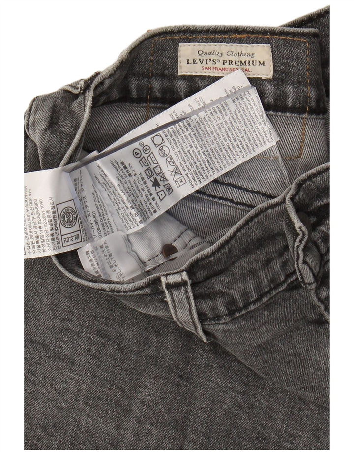 LEVI'S muške 511 traper kratke hlače W29 srednje sivi pamuk
